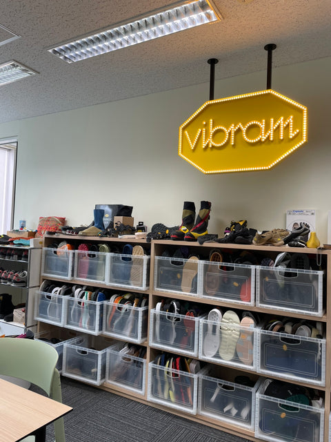 リニューアルされたヴィブラム・ジャパン(株)様のオフィスへ。